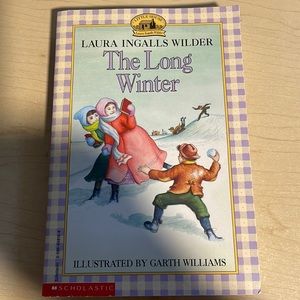 Laura Ingalls Wilder The Long Winter softcover novel number 6
